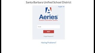 Aeries Student Course Request Tutorial Profile