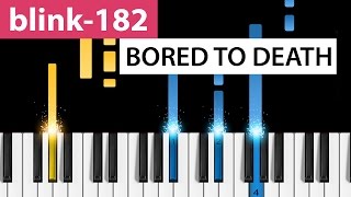 blink-182 | Bored To Death | Piano Tutorial - Easy Version screenshot 2
