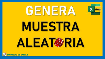 Cómo CREAR VALORES ALEATORIOS en Excel | ALEATORIO.ENTRE