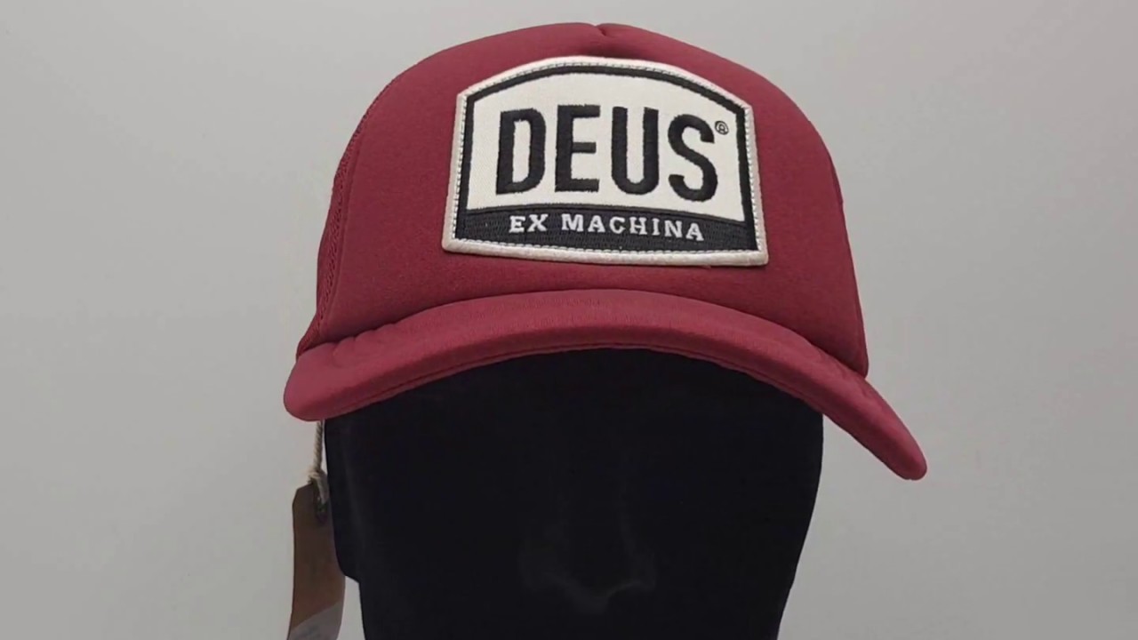 DEUS Moretown Trucker cap - Red - €34,95 - GRATIS Verzending - CapKopen.nl