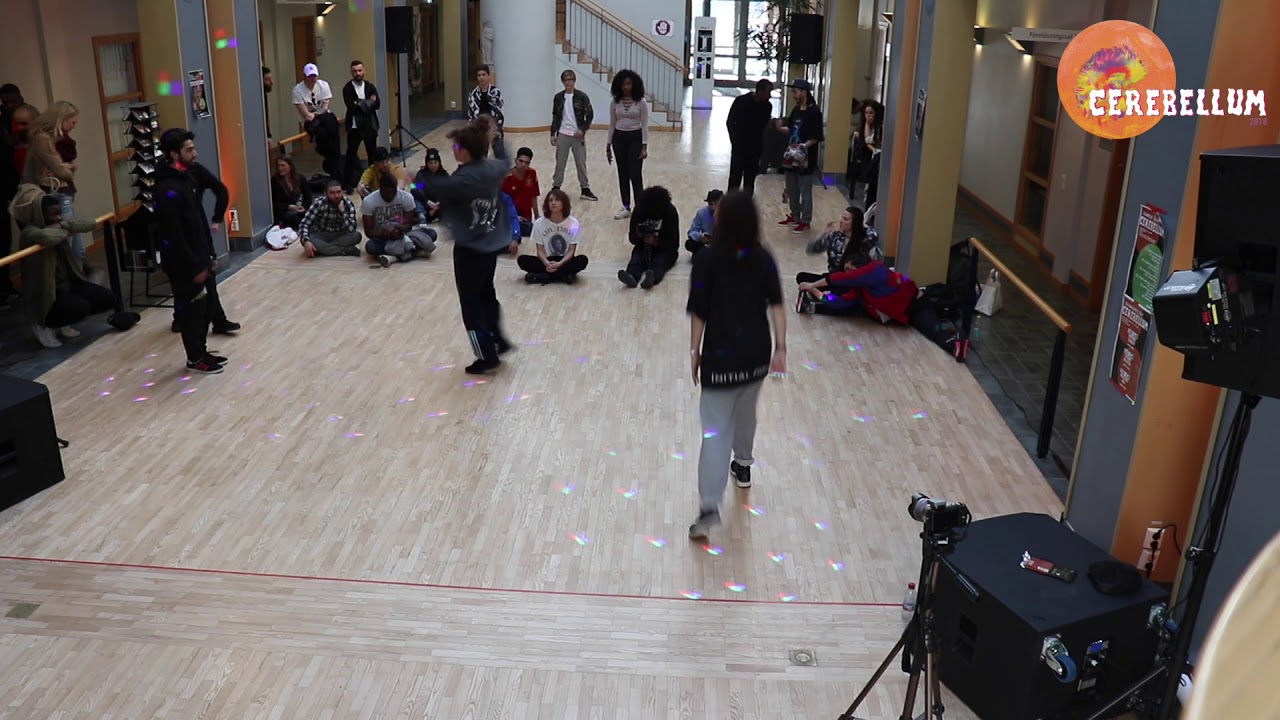 Azi & Olle vs Dida & Farah quarterfinals hip hop -CEREBELLUM 2018