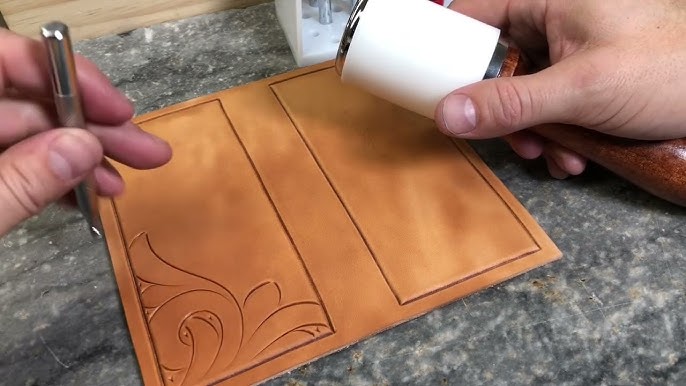 Leather Knife Sheath Instructions Chapter 4: Prepping to Dye and Hand Sew 