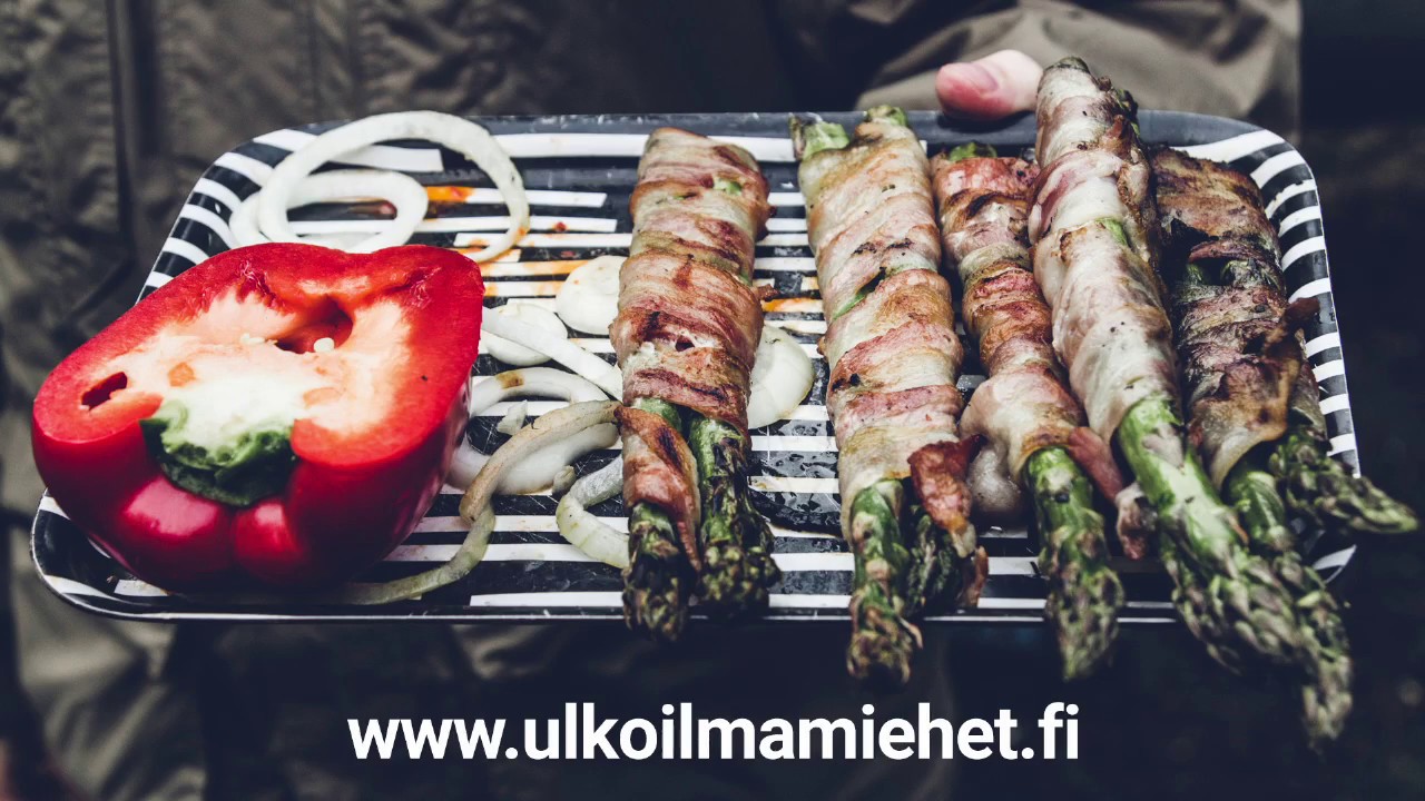 Retkiruokaa nuotiolla - Parsaa, pekonia ja pitaleipiä