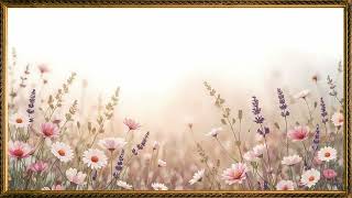 Pastel Wildflower Art for Samsung The Frame | Printable Digital Wall Art Preview screenshot 5