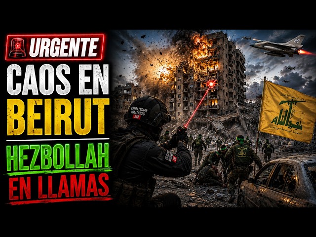 🚨 NOTICIAS IRÁN ISRAEL ELIMINA A LIDER DE HEZBOLLAH EN BEIRUT