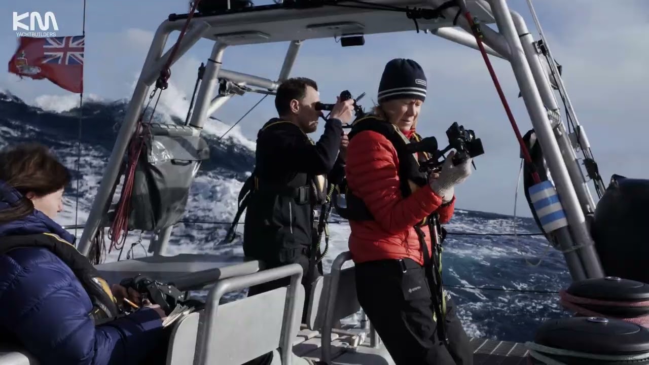 High latitude sailing: watch life aboard of the Pelagic 77 'Vinson of Antarctica' & Qilak 66