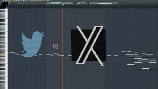 Old vs New Twitter Logo - MIDI Art Net Worth