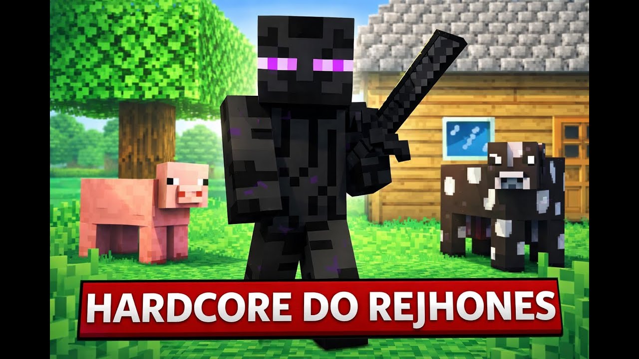 Um Erro Acaba Tudo | Minecraft Hardcore #1