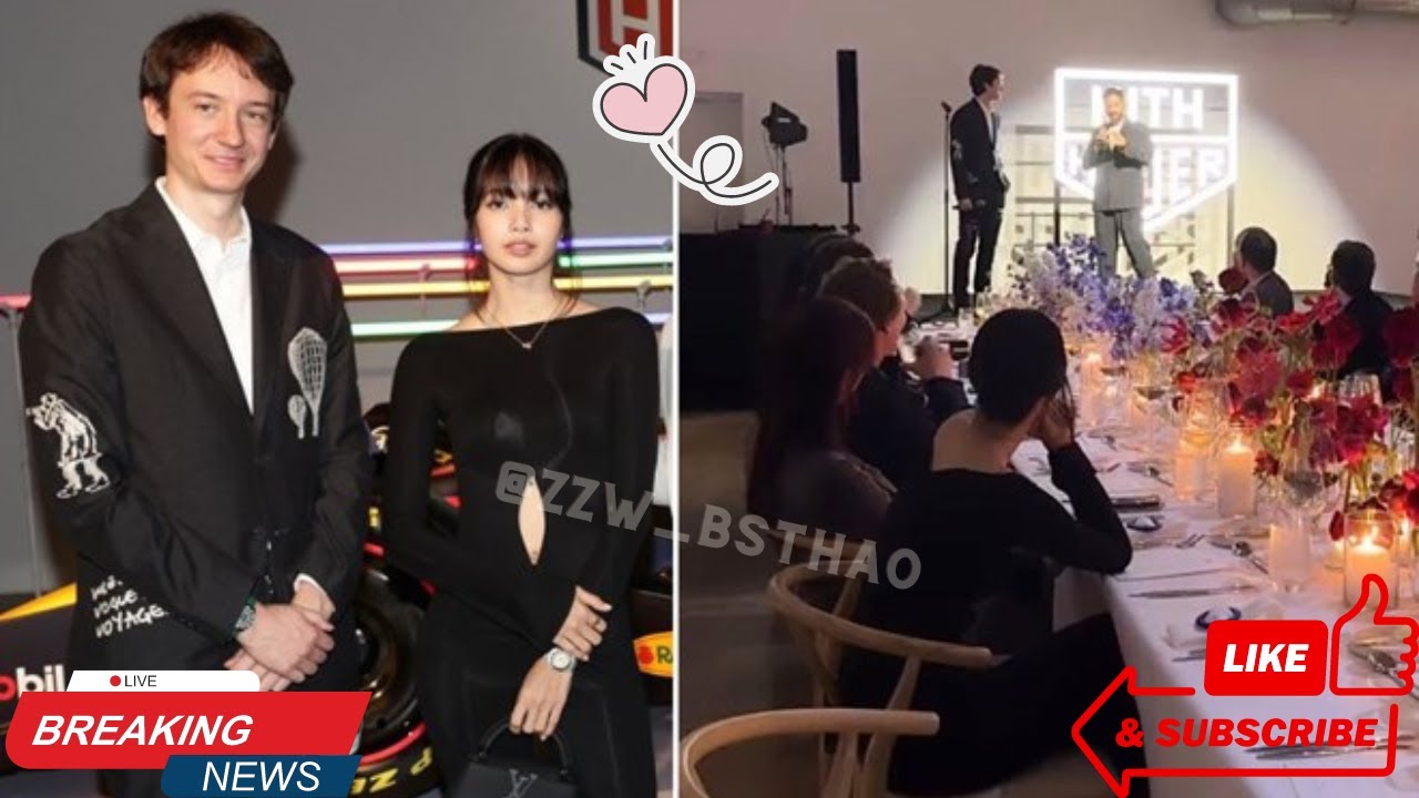 Звонят свадебные колокола! Лиза (Blackpink) и Фредерик Арно вместе посетили мероприятие.