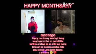 Happy Monthsary My Love Morris Louis Sorry Guys That My Bf Name Is Istan I Was Wrong Forgive Me