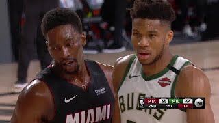 Bam Adebayo Full Play vs Milwaukee Bucks | 08/06/20 | Smart Highlights