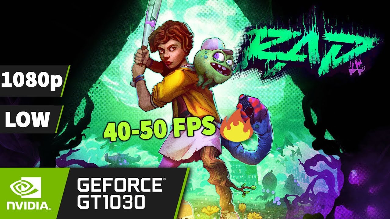 RAD [PC] on GT 1030 - 1080p | Best Playable Settings | 40-45 FPS 🔥