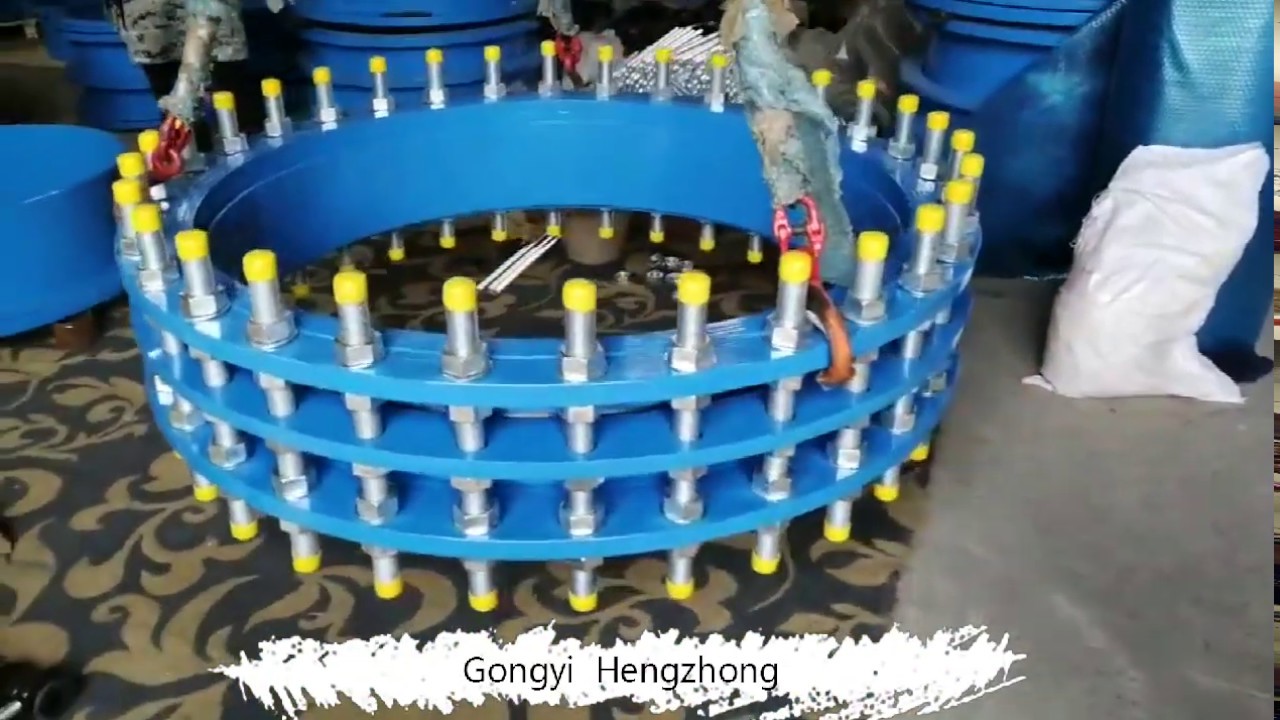 Double flange expansion joint/dismantling joint/bellow compensator