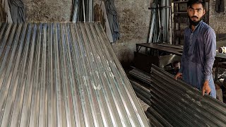 HOW TO MAKE ROLLING SHUTTER SHOP DOOR