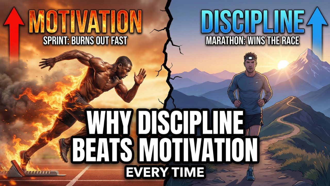 Why Discipline Beats Motivation Every Time (The Key to Consistent Success)