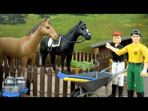 Автомобиль Грузовик Конный транспорт Сказка! BIBO и Игрушки