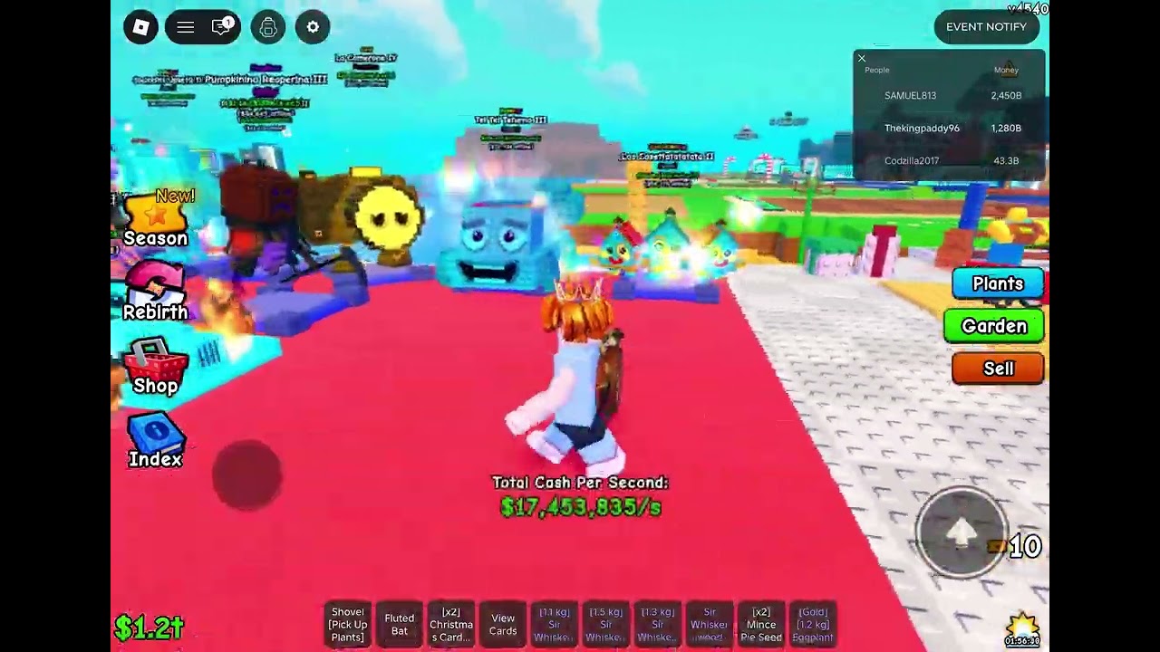 Last like gets the my base plus 60 k damage ruby mango