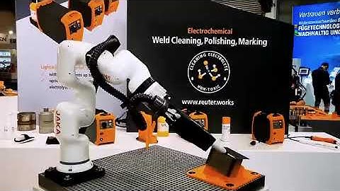 iAutomatia delivers Weld Seam Cleaning | JAKA Cobot