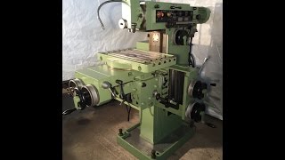 MAHO MH 600 Universal-Werkzeugfräsmaschine / milling machine