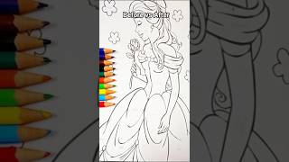 😍 Princess belle transformation #shorts #trending #viral