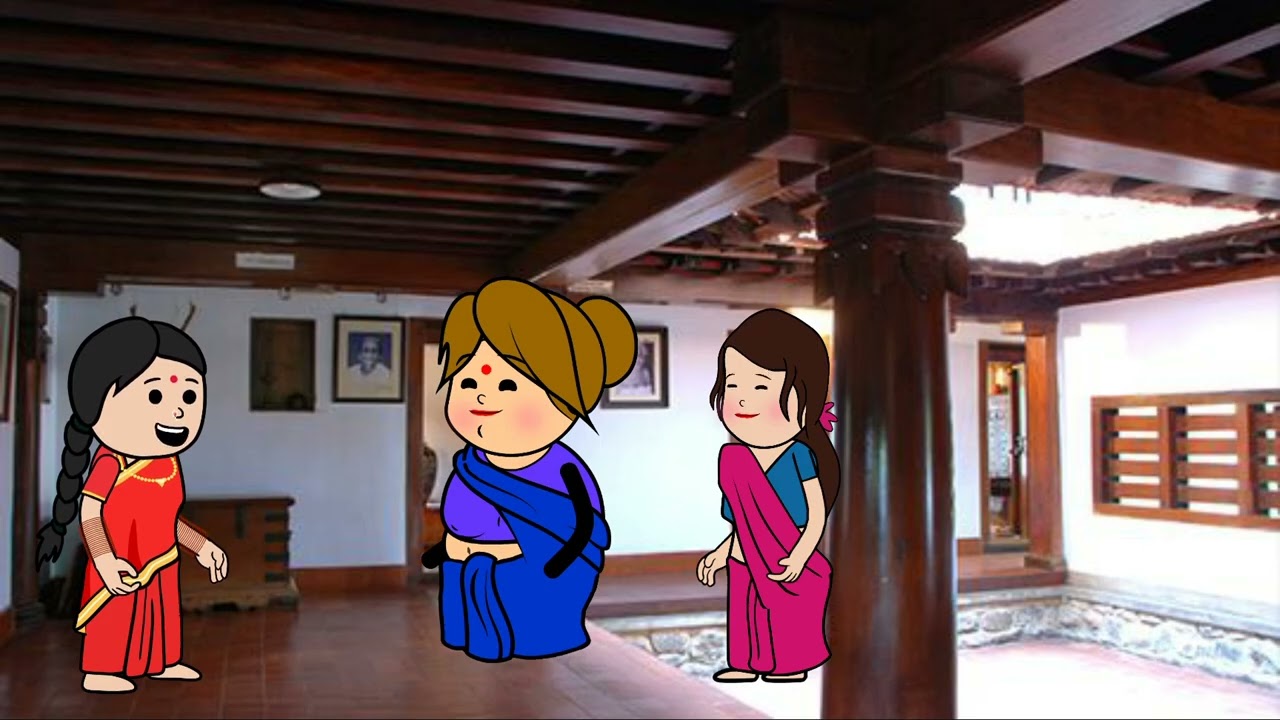 ಇಂದು ಚಂದ್ರ ಗ್ರಹಣ ಅಂತ ಬೆಳಗ್ಗೆ ಇಂದ ಉಪವಾಸ ಇರಬೇಕು ಅಂತ ಹಠ ಹಿಡಿದು ಕುಳಿತ್ತಿದ ಗೌರಜ್ಜಿ#cartoonvideosinkannada