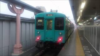 105系 普通高田行き走行音(MT55)@帯解~三輪(1日2本)