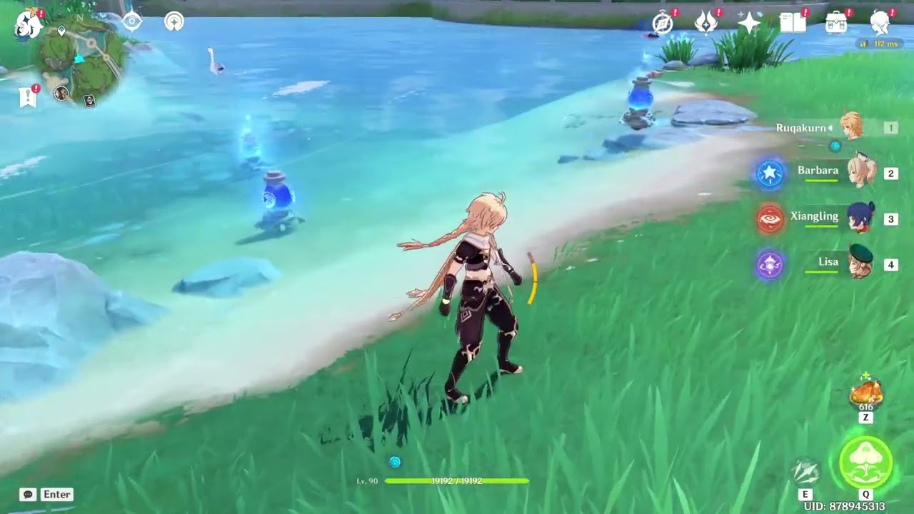 Move These Water Crystals to Get a Chest in Fontaine!