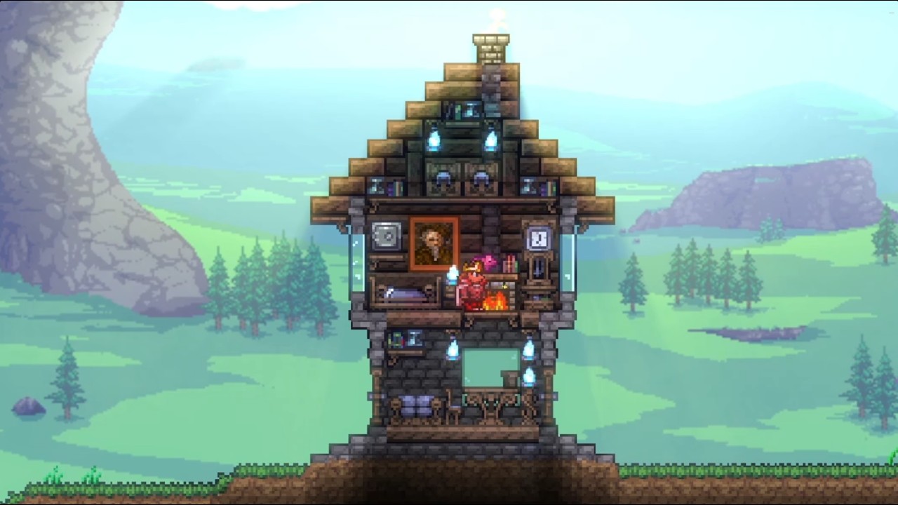 MERCHANT'S MANSION/ Terraria NPC Village