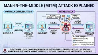 CISSP Exam- Man-in-the-Middle attack(MIMT)