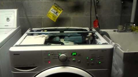 Kenmore HE2 Plus overfill pressure switch repair