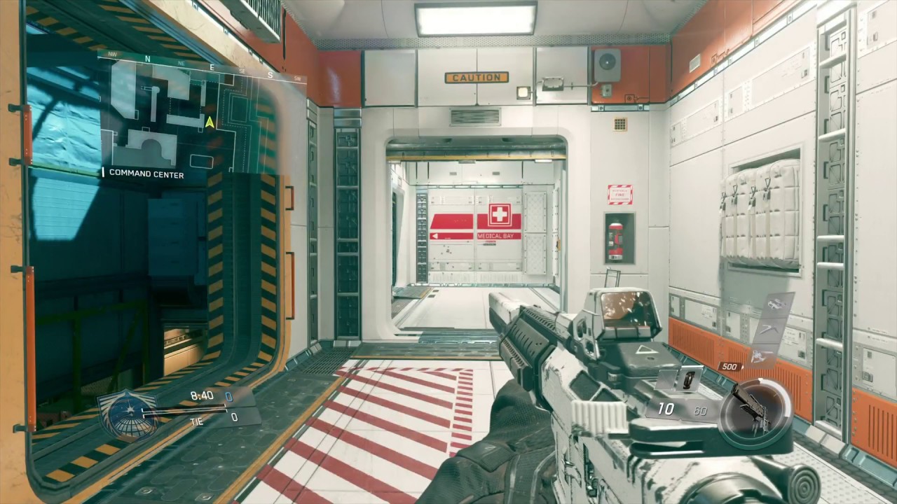 Infinite Warfare: NV4 - Chaos Whiteout Camouflage First Person All Attachments