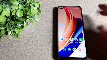 how to on camera flash light in OPPO F17 Pro mobile in hindi setting