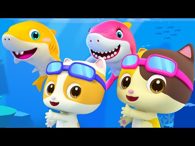 Baby Shark - Fun at Swimming Pool | Nursery Rhymes | Kids Songs | Kids ...