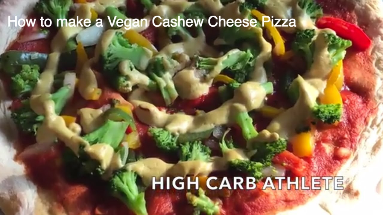 BEST VEGAN CASHEW CHEESE PIZZA RECIPE