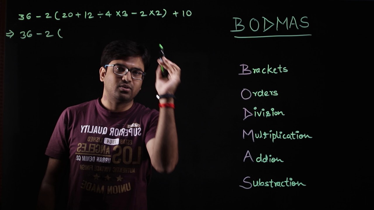 BODMAS - Lesson 2 - YouTube