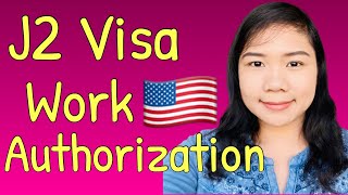 J2 Work Authorization Application Process and Requirements | J2 Visa Guide | Alissa Lifestyle Vlog