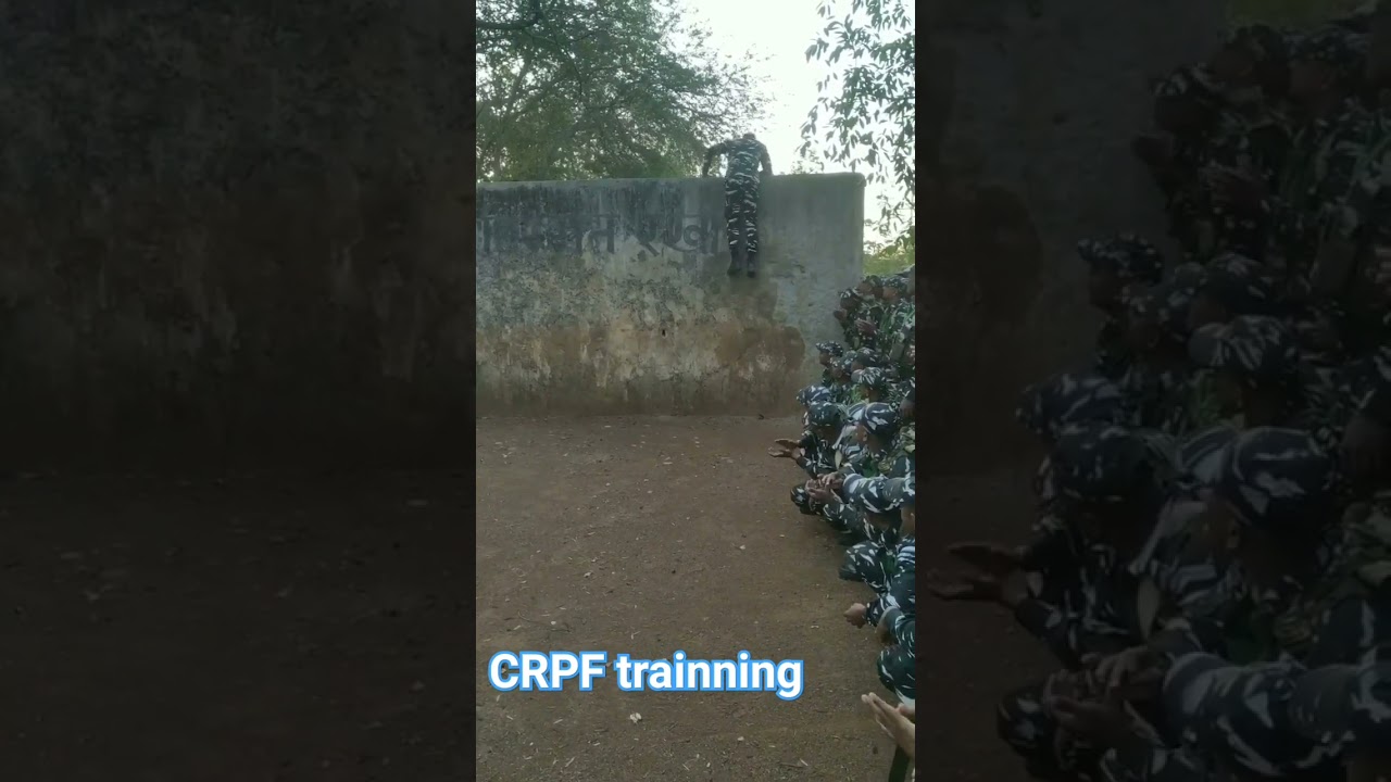 CRPF girls training