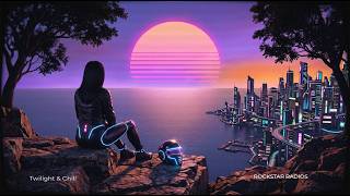 Sunset  - Fading Signal Mix📡 | Chill Cyberpunk And Synthwave Vintage 1985 Night Drive & Chill