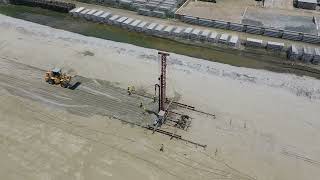 Sand Compaction Pile (SCP) Driving Process | Ground Improvement for Soft Soil screenshot 1