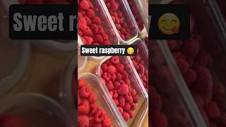 sweet raspberry 😋 😍 #strawberry #raspberry #المغرب #fruit #farming #freshberries #waildberries #bio