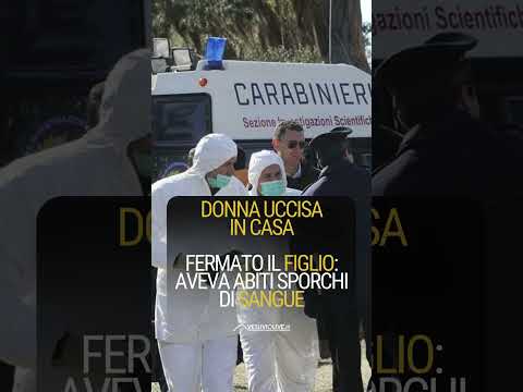 Video Donna trovata morta in casa a Genova: fermato il figlio con abiti sporchi di sangue