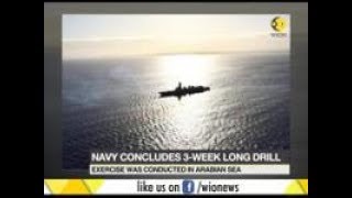 Indian Navy concludes its 3 week long drill in the Arabian sea screenshot 3