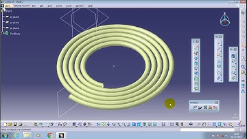 SPIRAL COIL IN CATIA V5R20 | CAD TIPS