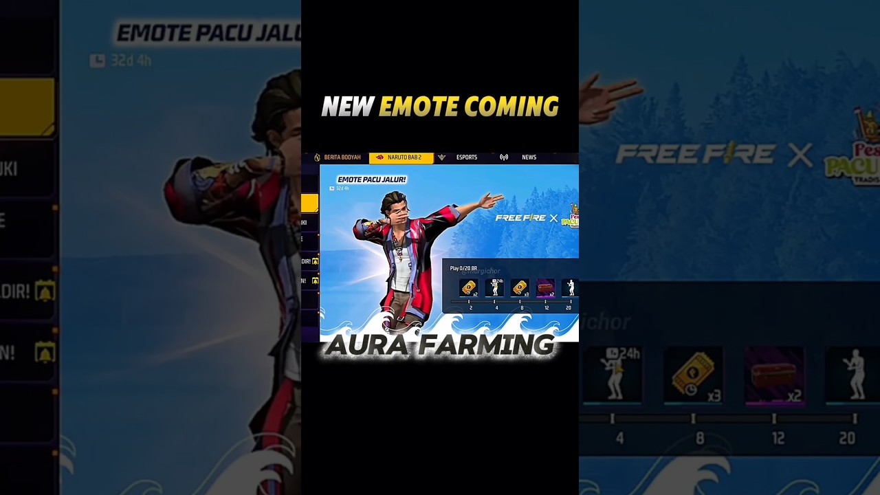 🔥 New Emote Coming Soon! 😍💃 | Free Fire Max Update 