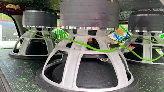 Godzilla In The Back! 4 Resilient Sounds Team 18" Subwoofers