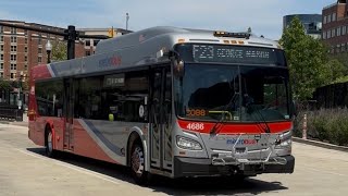 WMATA Metrobus 2022 New Flyer XD40 4686 On Route F23