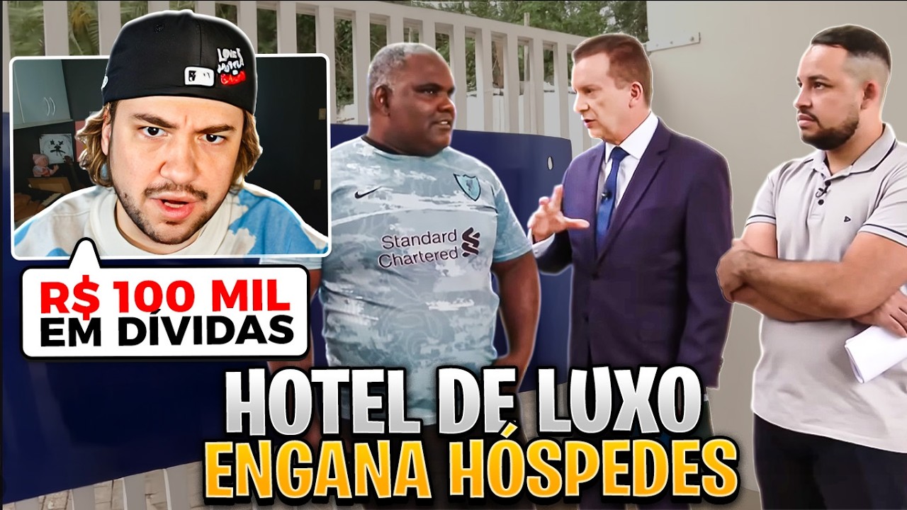 HOTEL DE LUXO VEM ENGANANDO HÓSPEDES NA INTERNET! - React Celso Russomanno