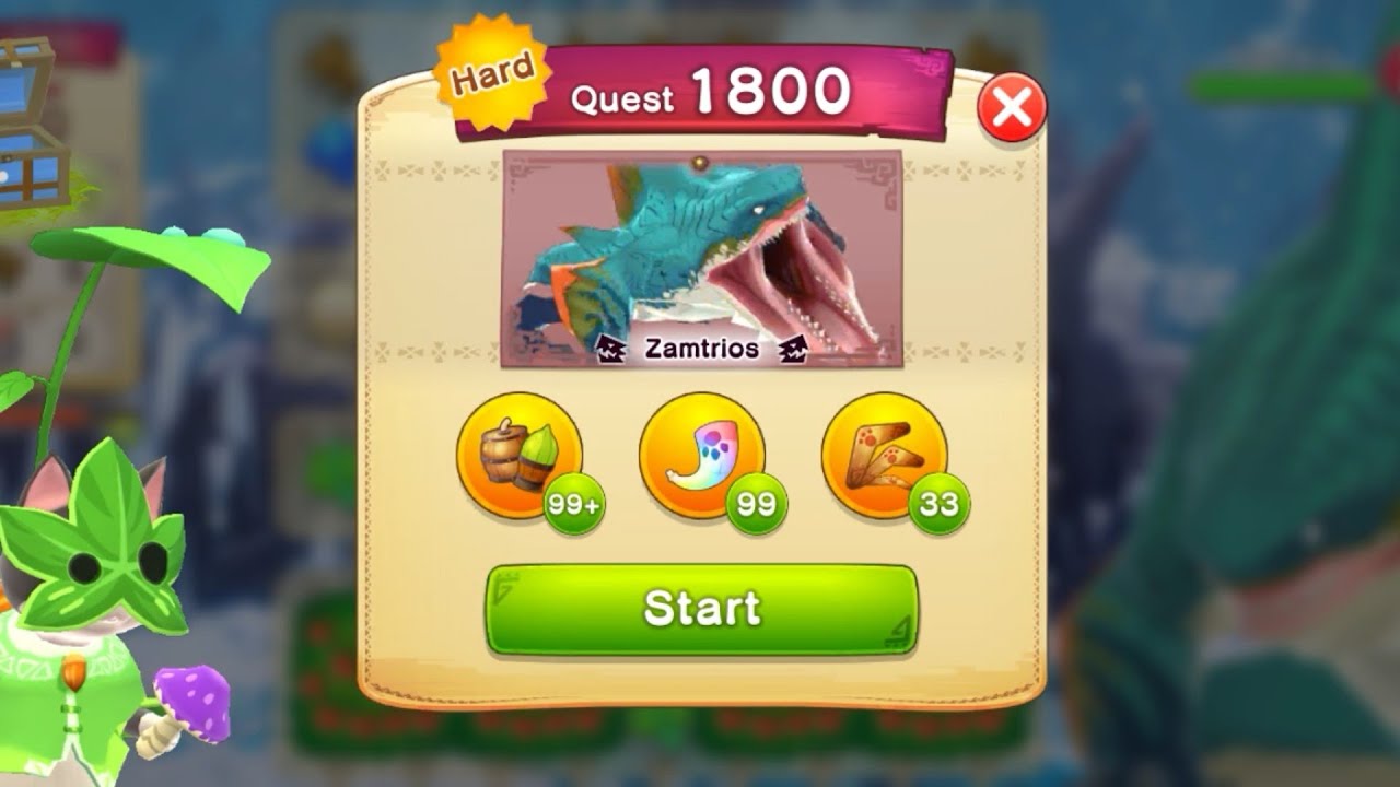 MH Puzzles Felyne Isles Quest Lvl★1800 Zamtrios Is Officially Here!