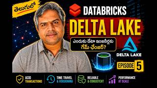 Databricks Delta Lake Explained in Telugu | Why Delta Lake Was Created ACID, TimeTravel &amp; More | Ep5