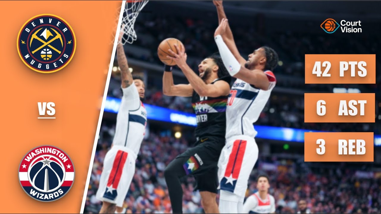 Jamal Murray - 42 Points, 5 Three-Pointers, 6 Assists vs Wizards - 2025-26 Regular Season